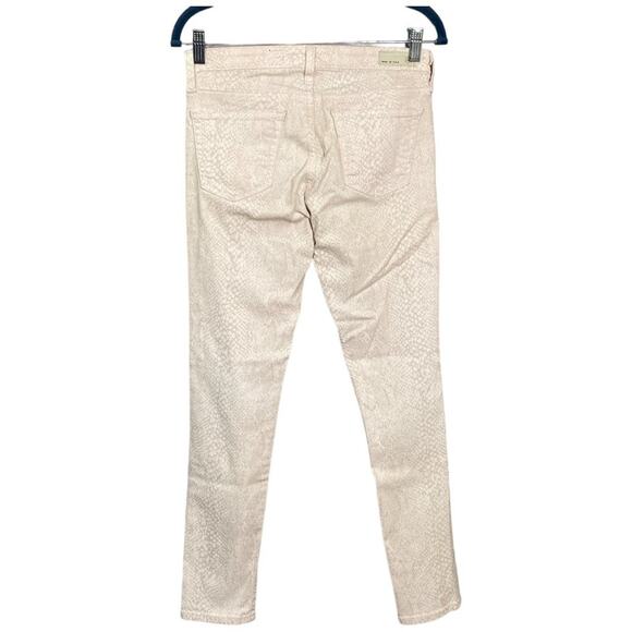 Adriano Goldschmied The Legging Ankle Super Skinny Ankle 26R Snake Print Pink - Picture 3 of 15